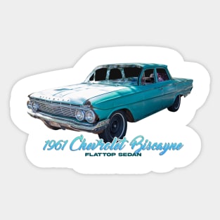 1961 Chevrolet Biscayne Flattop Sedan Sticker